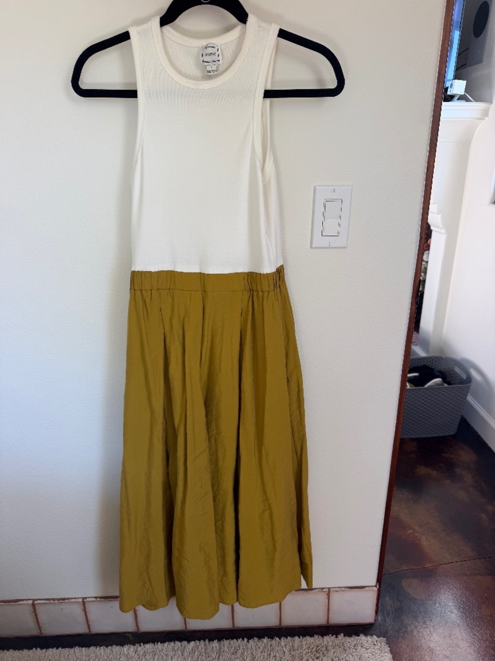 Anthropologie Maeve Two Tone block dress size S